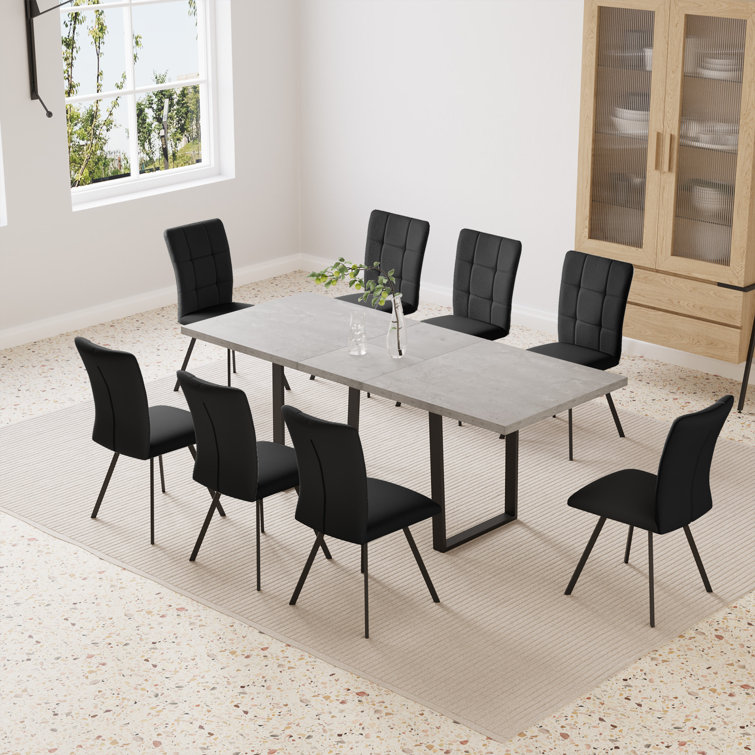 Six seater best sale extendable dining table